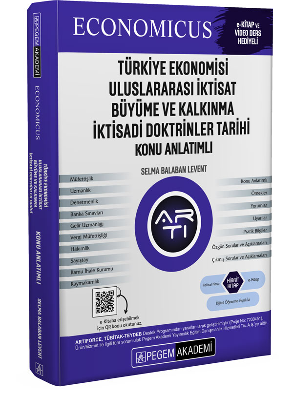 KPSS A Grubu Economicus Türkiye Ekonomisi, Uluslararası İktisat, Büyüme ve Kalkınma, İktisadi Doktri