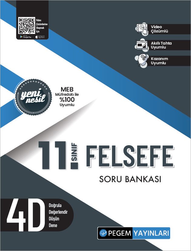 Pegem 11. Sınıf Felsefe Soru Bankası