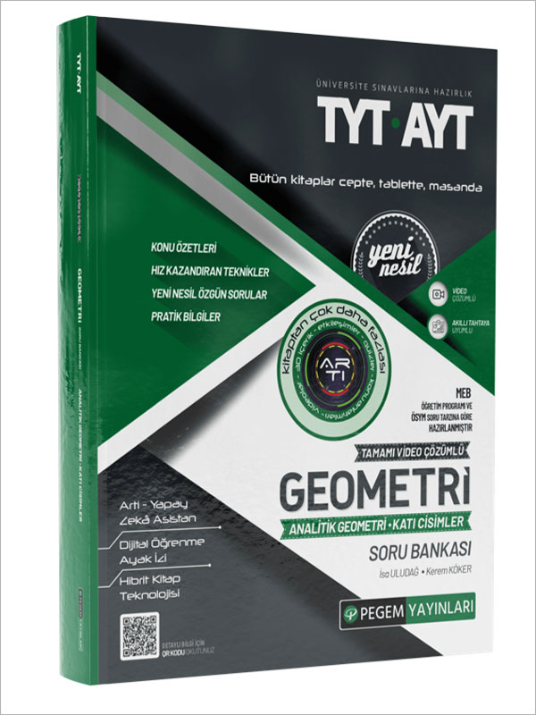 TYT-AYT Geometri Analitik Geometri-Katı Cisimler Soru Bankası